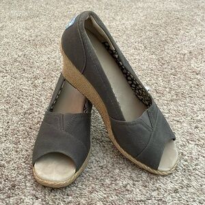 TOMS Espadrille Wedge Sandals
